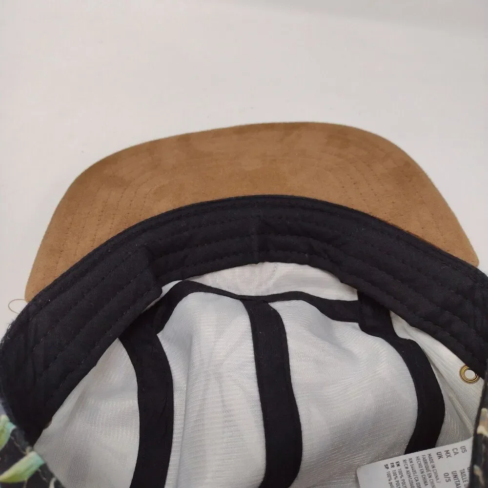 American Eagle Outfitters Strapback 5 Panel Hat Multi OSFA Tropical - Picture 7 of 8